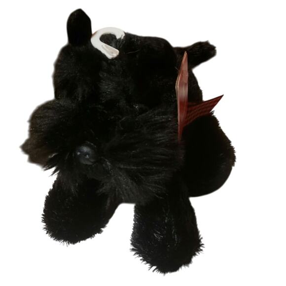 Aurora 8" Scottish Terrier Realistic Stuffed Plush NWT Super Soft - Picture 1 of 4